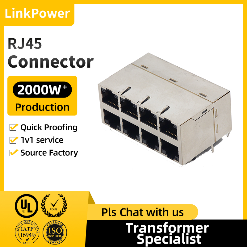 RJ45 connectors enhance high-speed network connectivity for data centres, enterprise networks and smart homes.